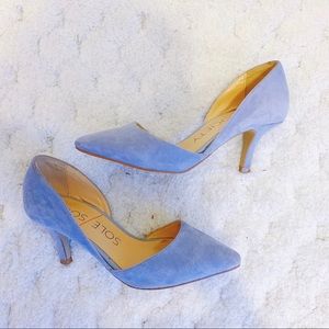 Light blue heels sz 5.5